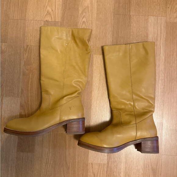 Frye Shoes - Frye Women's Camryn Tall Banana Leather Boots